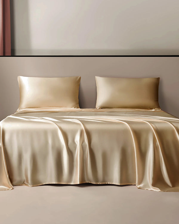 25 Momme 3PCS Silk Flat Sheet Set