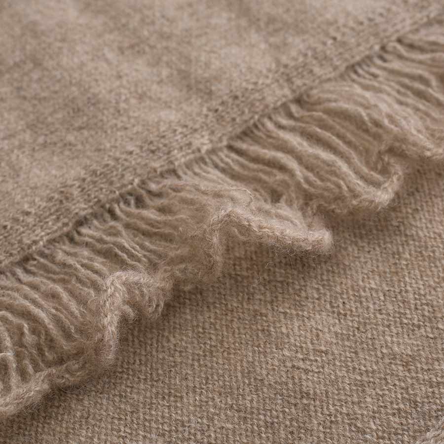 Cashmere Tippet Scarf, Brown