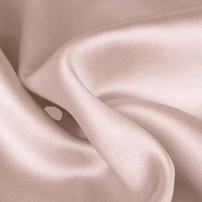 Classic Long Set Kid's Silk Pajamas Pink