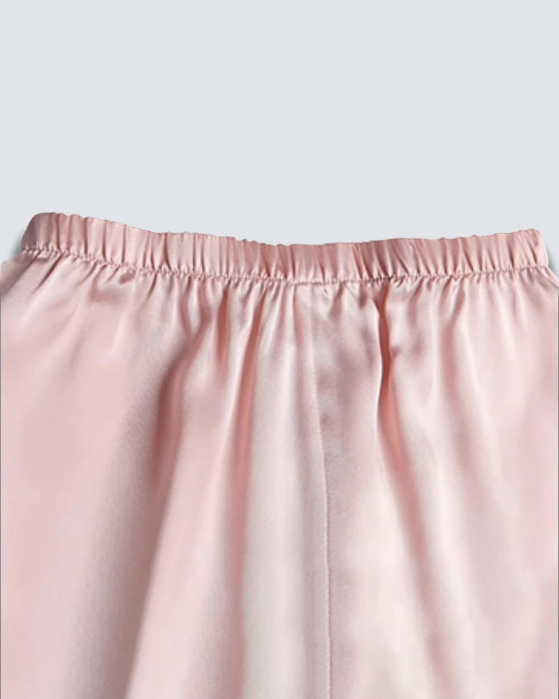 DaisySilk Girls Silk Pajama Set Long Sleeve Long Pants Kids Silk ...