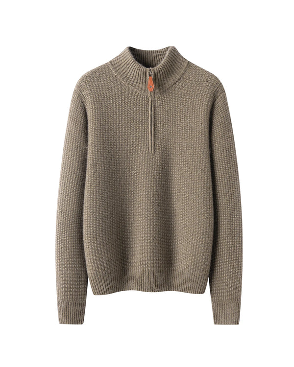 Women’s Half Zip Cashmere Pullover Sweater