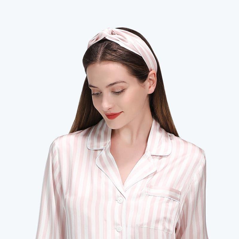 Fashion 3CM Stripe Hair Band, Pink