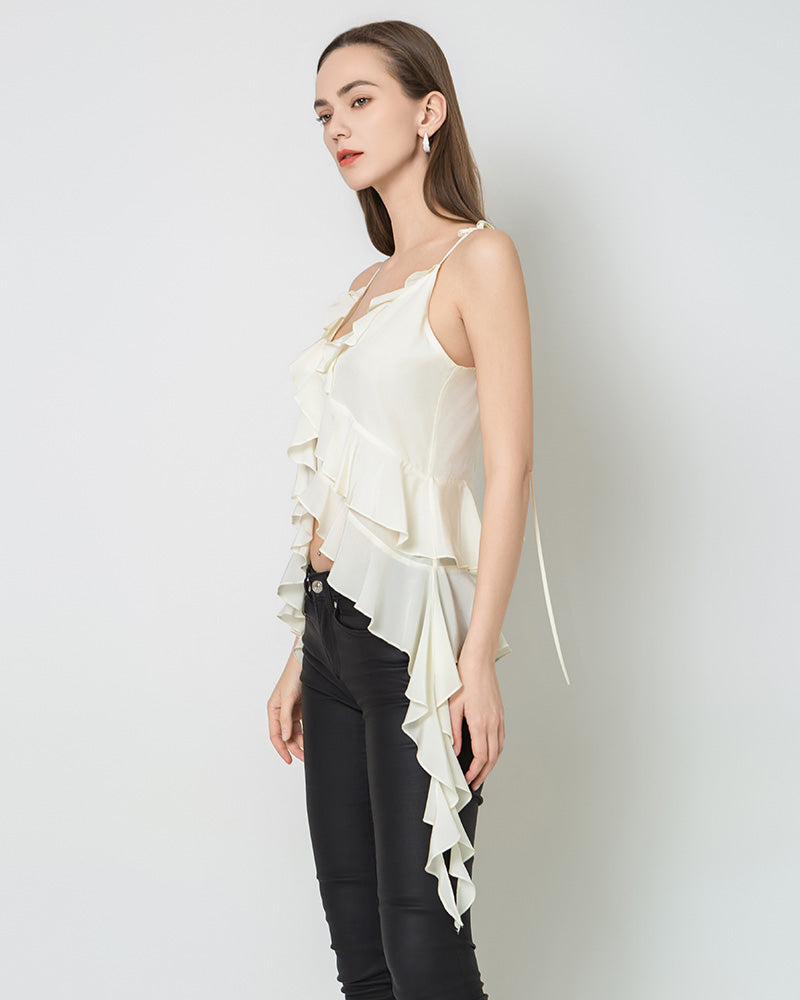 Slim Fit Camisole, White